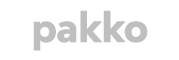 Grey scale Pakko logo